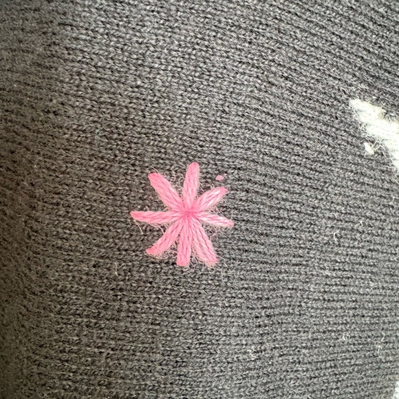 Zaket & Plover Cashmere & Cotton Embroidered sweater - Picture 5 of 9